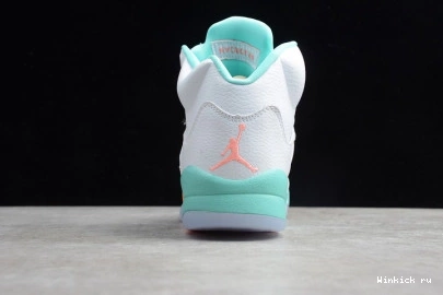 JORDAN 'LIGHT RETRO 5 AIR AQUA' GS 0724